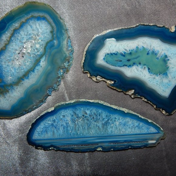 Other - Set of Polished Brazilian Agate Slices